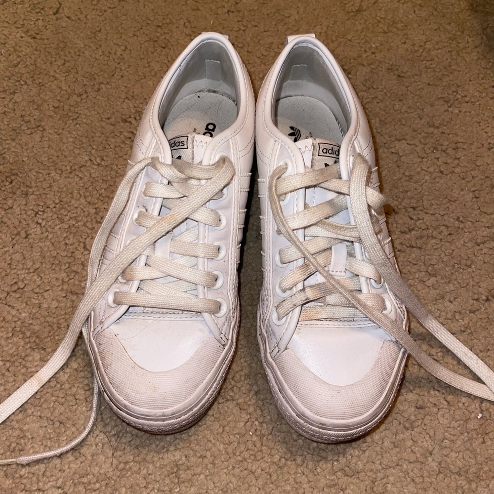 Adidas Nizza Leather Platform Sneaker